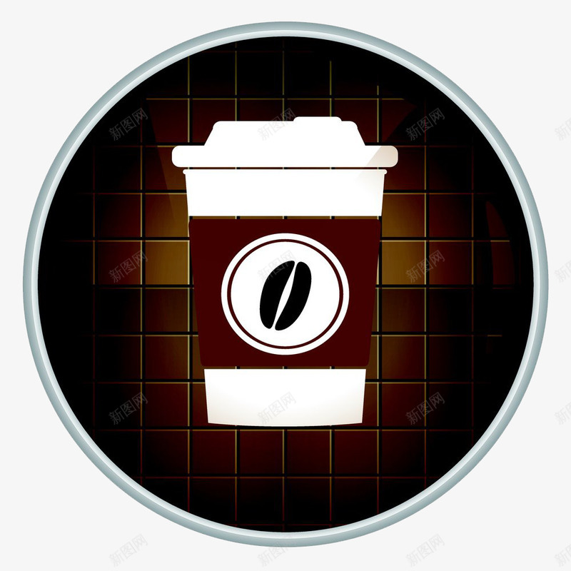 咖啡杯图标png_新图网 https://ixintu.com 咖啡 咖啡杯 咖啡馆 打包咖啡杯
