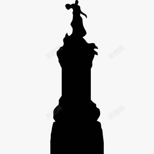 西班牙人的纪念阿根廷纪念碑图标png_新图网 https://ixintu.com 形状 纪念碑 纪念馆 美国南部 西班牙 西班牙男人 轮廓 阿根廷 黑色