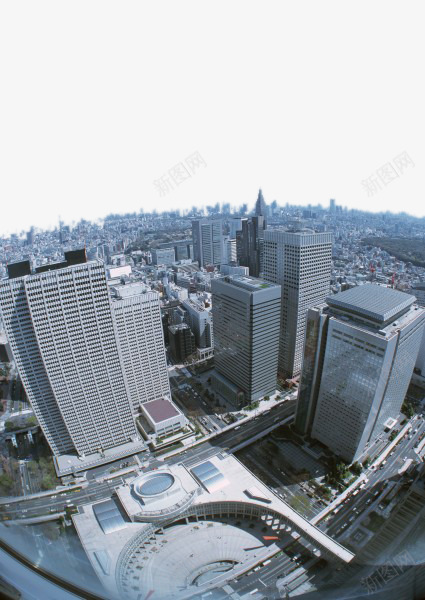 商业都市九png免抠素材_新图网 https://ixintu.com 名胜古迹 旅游风景 著名建筑