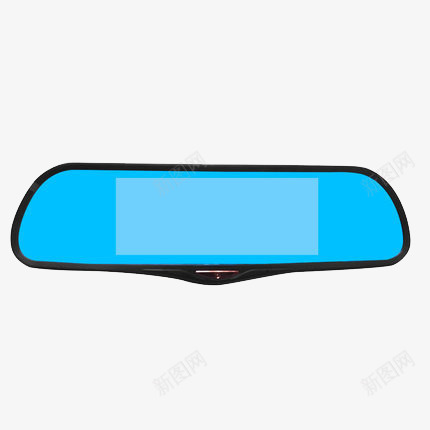 蓝色行车记录仪png免抠素材_新图网 https://ixintu.com PNG素材 产品实物 蓝色 行车记录仪