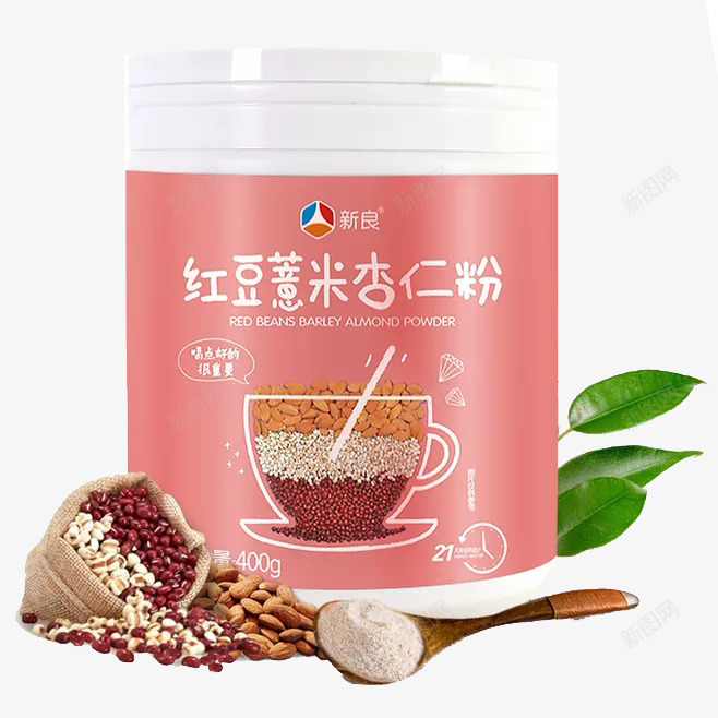 罐装红豆薏米粉png免抠素材_新图网 https://ixintu.com 五谷杂粮 品牌 祛湿健脾 红豆 罐装 营养 薏米 薏米红豆粉