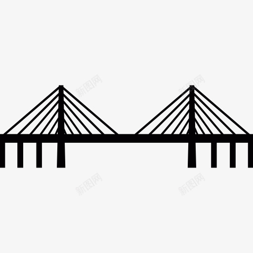 伦纳德P扎基姆邦克山纪念桥图标png_新图网 https://ixintu.com 波士顿 纪念碑 美国 马萨诸塞州桥