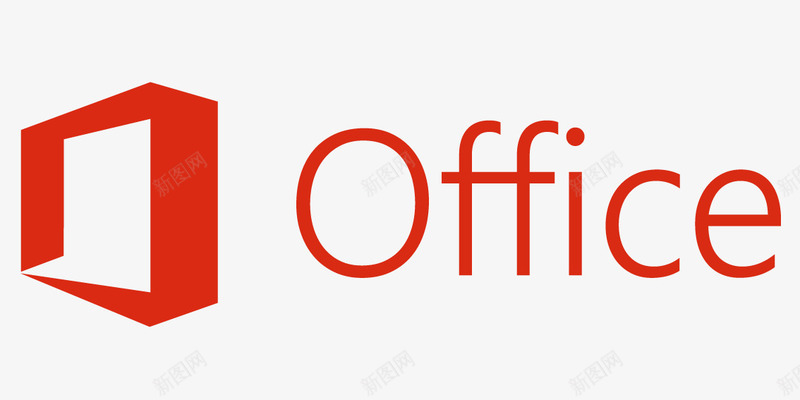 office办公软件标志图标png_新图网 https://ixintu.com 办公软件 卡通 卡通图形免费下载扁平化 手绘 标志元素 红色 红色logo