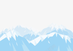 冰峰海报冰川风景高清图片