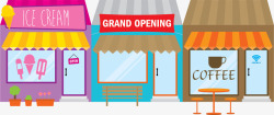便利店门口矢量图便利店高清图片