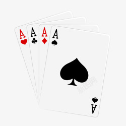 赌博免扣PNG图卡通扑克矢量图高清图片