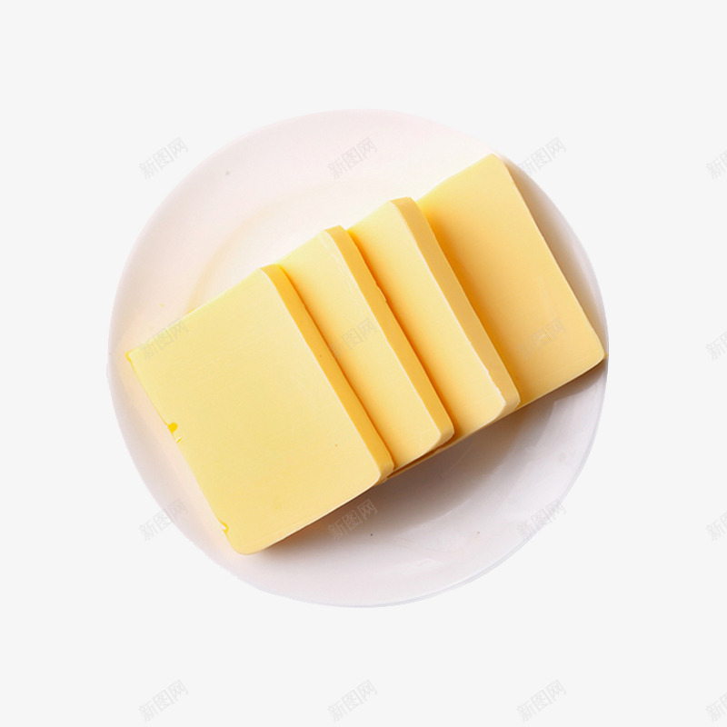 盘子里的黄油切块实物图png免抠素材_新图网 https://ixintu.com 切块 切片 实物图 盘子 面包 食物 餐具 黄油
