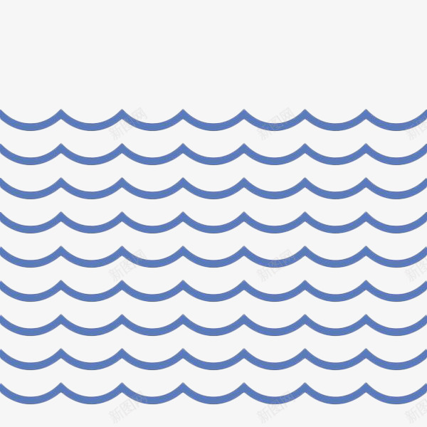 蓝色水波纹曲线线条png免抠素材_新图网 https://ixintu.com 不规则波浪纹 不规则波浪线 几何曲线 手绘 曲线 水波纹 波浪曲线 线描水波纹 蓝色线条