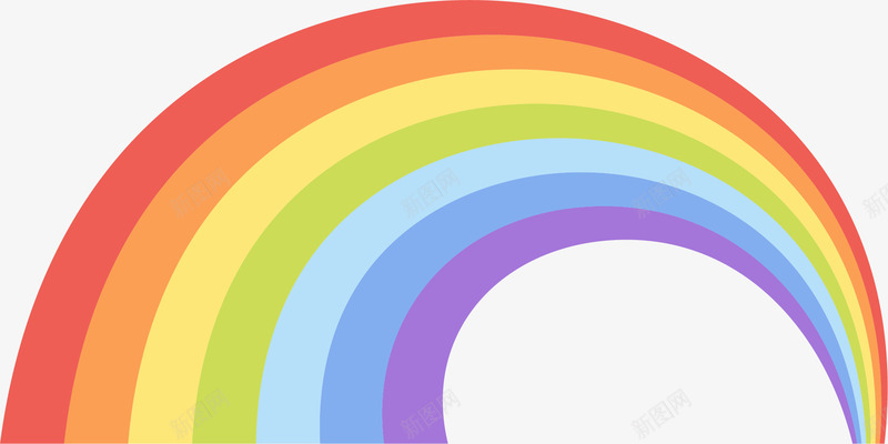渐变的彩虹png免抠素材_新图网 https://ixintu.com 多色涂鸦 彩虹 手绘彩虹 涂鸦彩虹 渐变 蜡笔 蜡笔彩虹