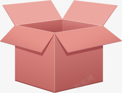 产品包装盒封面打开的盒子高清图片