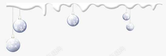 白色花边装饰雪球png免抠素材_新图网 https://ixintu.com 冬天 圣诞 白色 节日 装饰 雪球