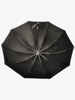 防风雨伞折叠防紫外线黑胶全自动天堂伞高清图片