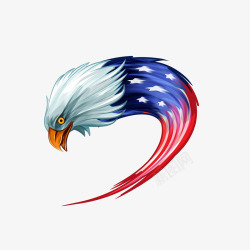 美国象征美国鹰头高清图片