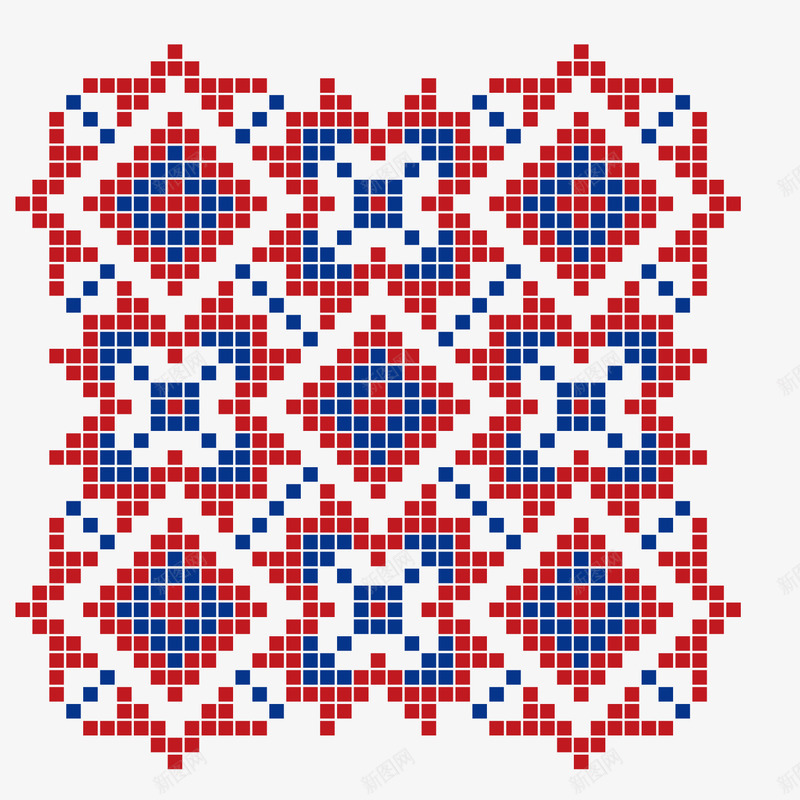 案像素图像素花纹矢量图eps免抠素材_新图网 https://ixintu.com 像素图 像素画 像素花纹 图案 素材 矢量图