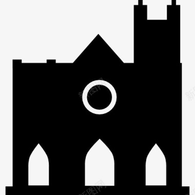 大教堂圣约翰图标图标