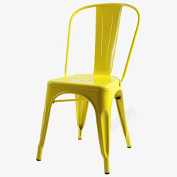 塑胶材质淡绿色塑胶靠背椅高清图片