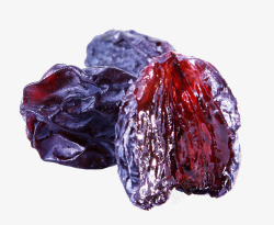 三颗黑加仑葡萄干特写黑加仑果干营养紫色高清图片