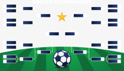 矢量竞标赛足球边框与绿色草地矢量图高清图片