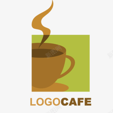 咖啡厅logo香味图标图标