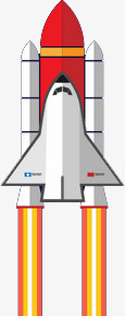 飞行火箭png免抠素材_新图网 https://ixintu.com 太空 宇航 炮弹 航天 飞行器 飞行物