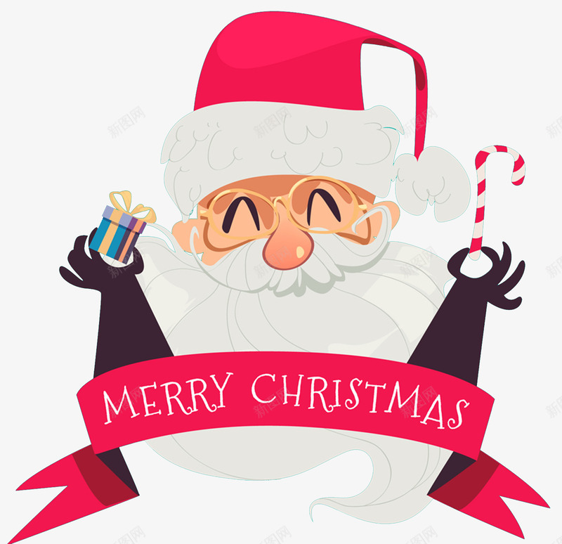 圣诞老人头像psd免抠素材_新图网 https://ixintu.com 圣诞帽子 圣诞快乐 圣诞礼物 圣诞节 慈祥 笑容 老人家 节日气氛