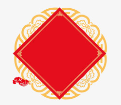中国风红色背景素材