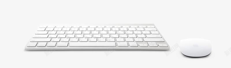 键盘鼠标psd免抠素材_新图网 https://ixintu.com 电子产品 白色 键盘 鼠标