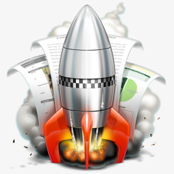 Rocketter火箭火箭rocketterhappynessicons图标高清图片