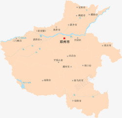 河南省河南地图高清图片