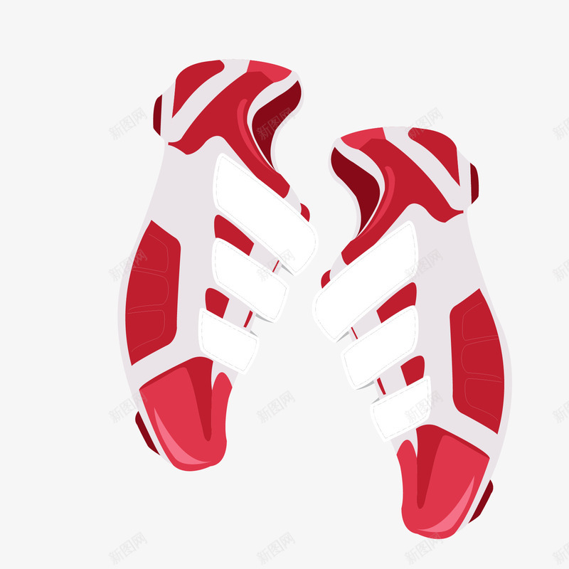 一双红白色男士运动鞋矢量图ai免抠素材_新图网 https://ixintu.com 一双运动鞋 卡通 男士 男士运动鞋 白色 红色 运动鞋 矢量图