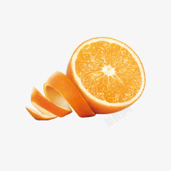 柑橘切开图片橙子高清图片