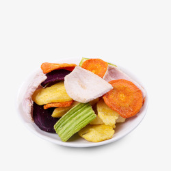 综合萝卜土豆芹菜果蔬脆片素材