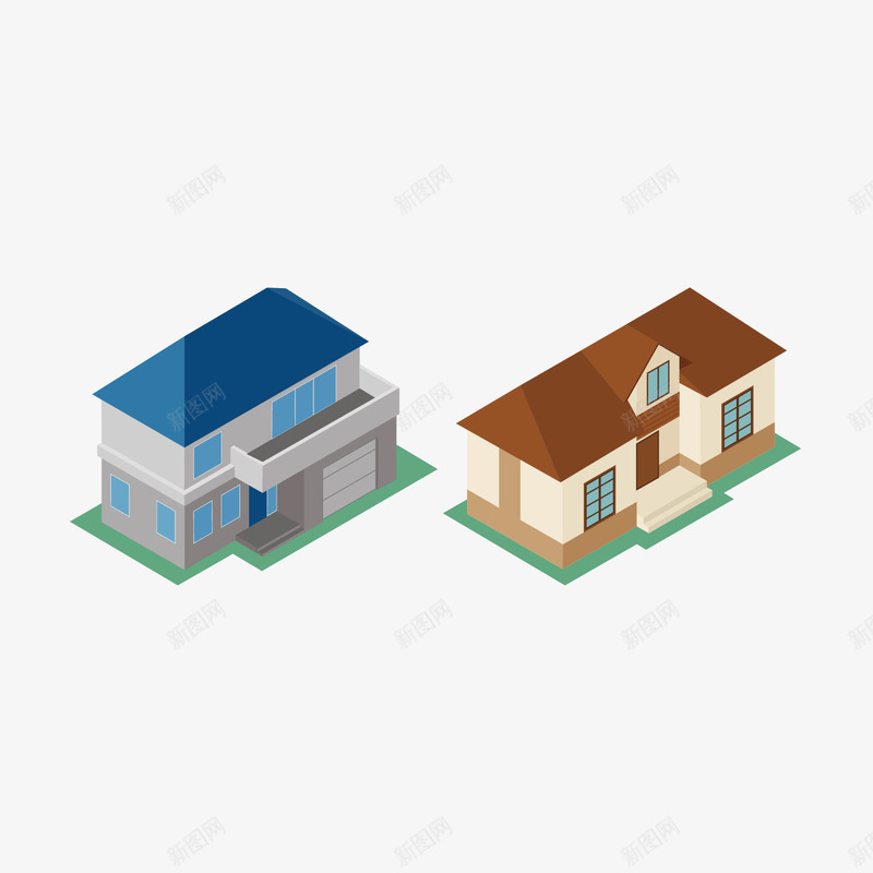 建筑高楼城镇都市地产立体房屋模png免抠素材_新图网 https://ixintu.com 地产 城市 城镇 建筑 立体房屋模型 都市 高楼