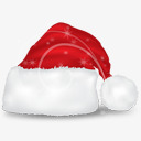 圣诞节红色帽子装饰图标图标