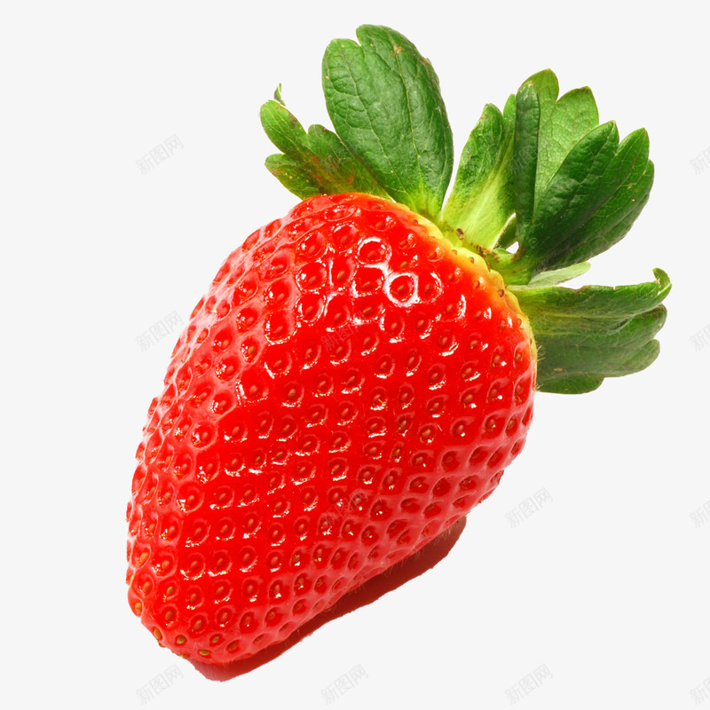水果一个草莓psd免抠素材_新图网 https://ixintu.com 元素 水果 草莓 装饰