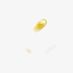金属漂浮金色金币高清图片