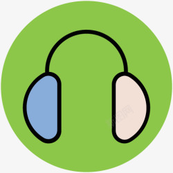 音符矢量卡通图手绘音符手绘乐符图标高清图片