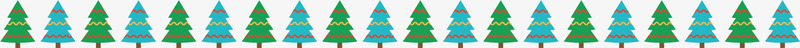 绿色圣诞树框架png免抠素材_新图网 https://ixintu.com 大树 树木 植物 简约树木 绿色圣诞树 边框纹理