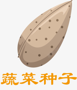 种子logo黄瓜种子种子种植图标高清图片