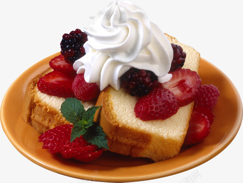 水果糕点png免抠素材_新图网 https://ixintu.com 奶油 甜点 糕点 美食 草莓 面包