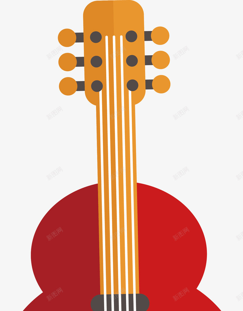 手绘乐器吉他图标矢量图ai_新图网 https://ixintu.com 乐器 乐器图标 击鼓 吉他 吉他图标 手绘 钢琴 音乐 矢量图