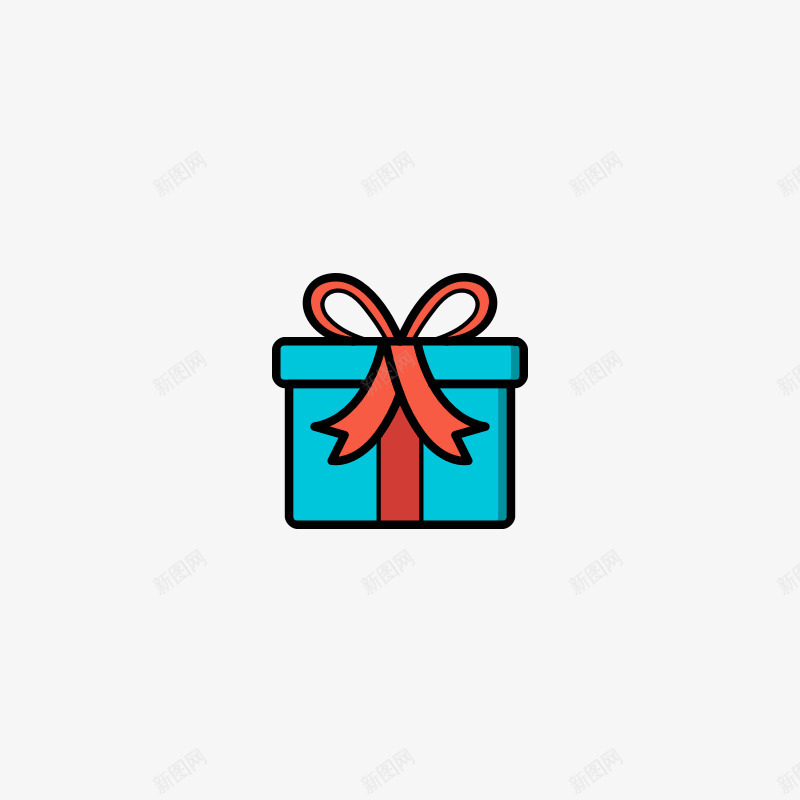 圣诞元素礼物礼盒图标png_新图网 https://ixintu.com 卡通 图标 圣诞 礼物 礼盒