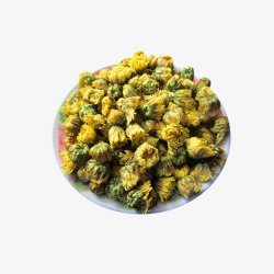 黄色雪菊产品实物特制胎菊茶高清图片