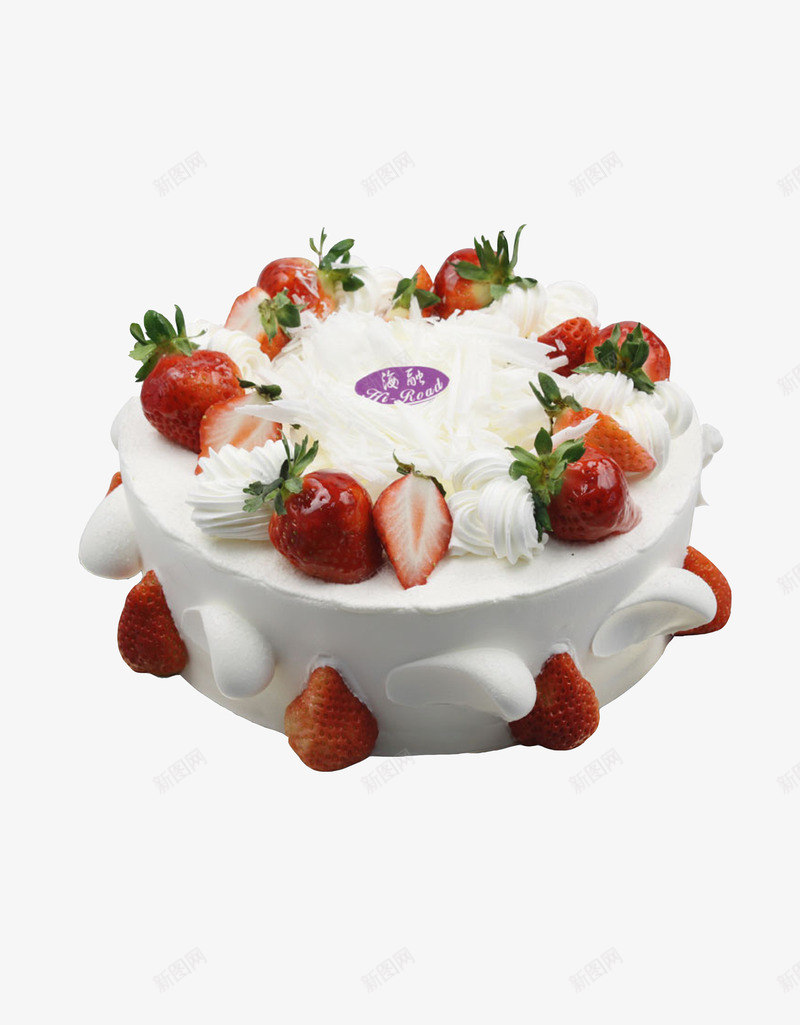 生日蛋糕png免抠素材_新图网 https://ixintu.com 产品实物 奶油 庆祝 法式甜点 生日 草莓 雪霁寻梅