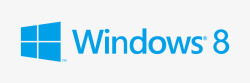 电脑系统windows8标志矢量图图标高清图片