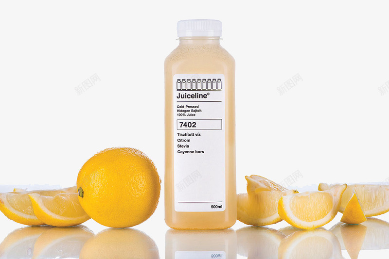 橙子饮料png免抠素材_新图网 https://ixintu.com 橙子 水果汁 水果饮料 黄色