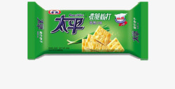 太平香脆梳打香葱味饼干素材