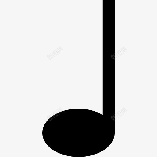 音乐音符符号图标png_新图网 https://ixintu.com 注意 笔记 音乐 音符 音频 黑色
