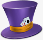 帽帽子扑克gambleicons图标图标