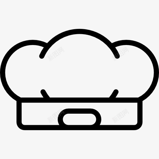 厨师帽图标png_新图网 https://ixintu.com 厨师 厨师帽 厨房 厨房组 帽 服装 炊具 烹饪 职业和工作 食品 食物和餐厅